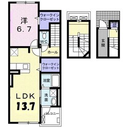 メロウ　ヴィラ　IIの物件間取画像